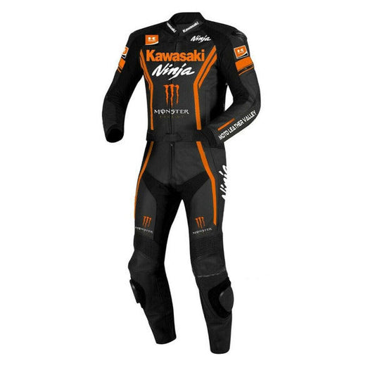 Kawasaki Motorbike Motorcycle Motogp Racing Leather Suit