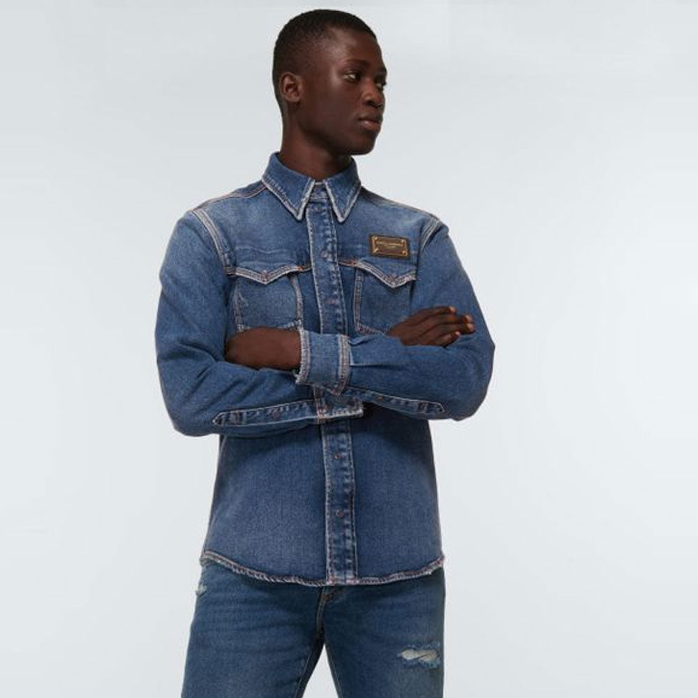 Men denim shirts