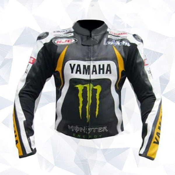 Ben Spies Yamaha Monster Energy Leather Jacket