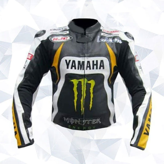 Ben Spies Yamaha Monster Energy Leather Jacket