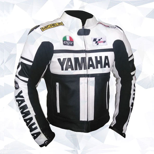 Yamaha Motorcycle Racing Leather Jacket