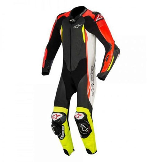 Alpinestars GP Tech Multi Color Motorcycle Racing Leather Motogp Suit