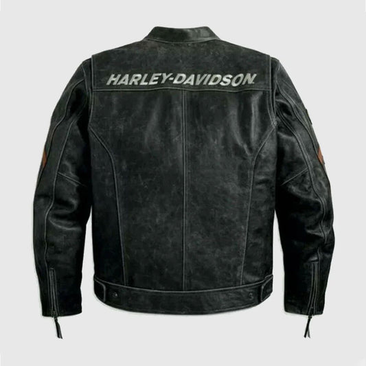 Harley Davidson leather jacket men