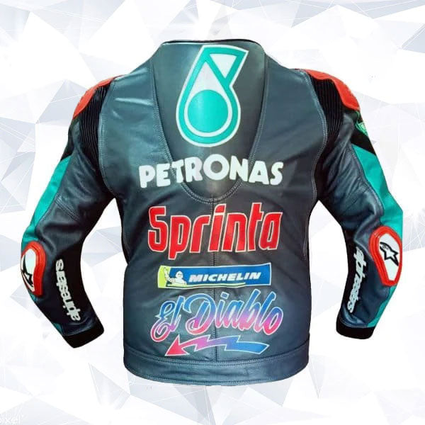 FABIO QUARTARARO PETRONAS YAMAHA MOTOGP LEATHER JACKET