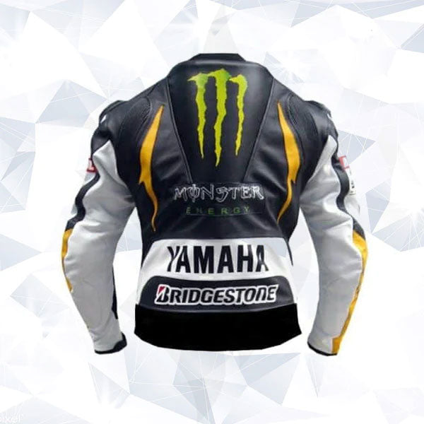 Ben Spies Yamaha Monster Energy Leather Jacket