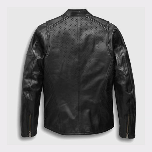 Harley Davidson Men’s Llano Perforated Jacket