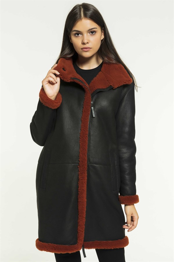 Women Shearling Coat